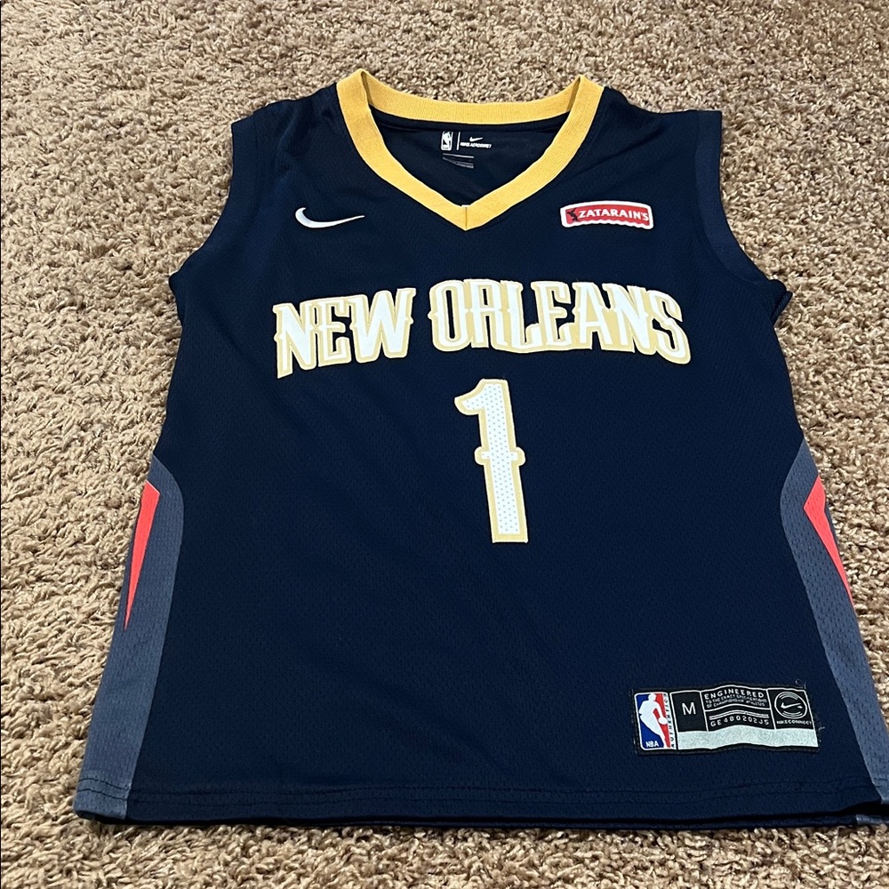 Youth Zion Williamson jersey size M